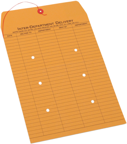 Inter-dept Routing Envelope - Routing (540x676)