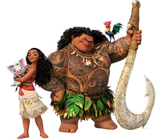 #moana, #maui, #pua Aaaaaand #heiheipic - Moana Clipart Transparent Background (591x591)