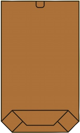8010 4482 Cross Bottom Paper Bags - Paper Bag (500x500)