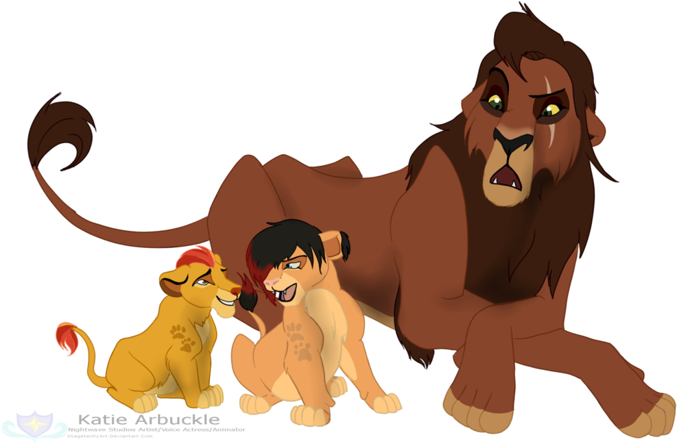El León Kion Nala Simba Kiara - The Lion King (1024x725)