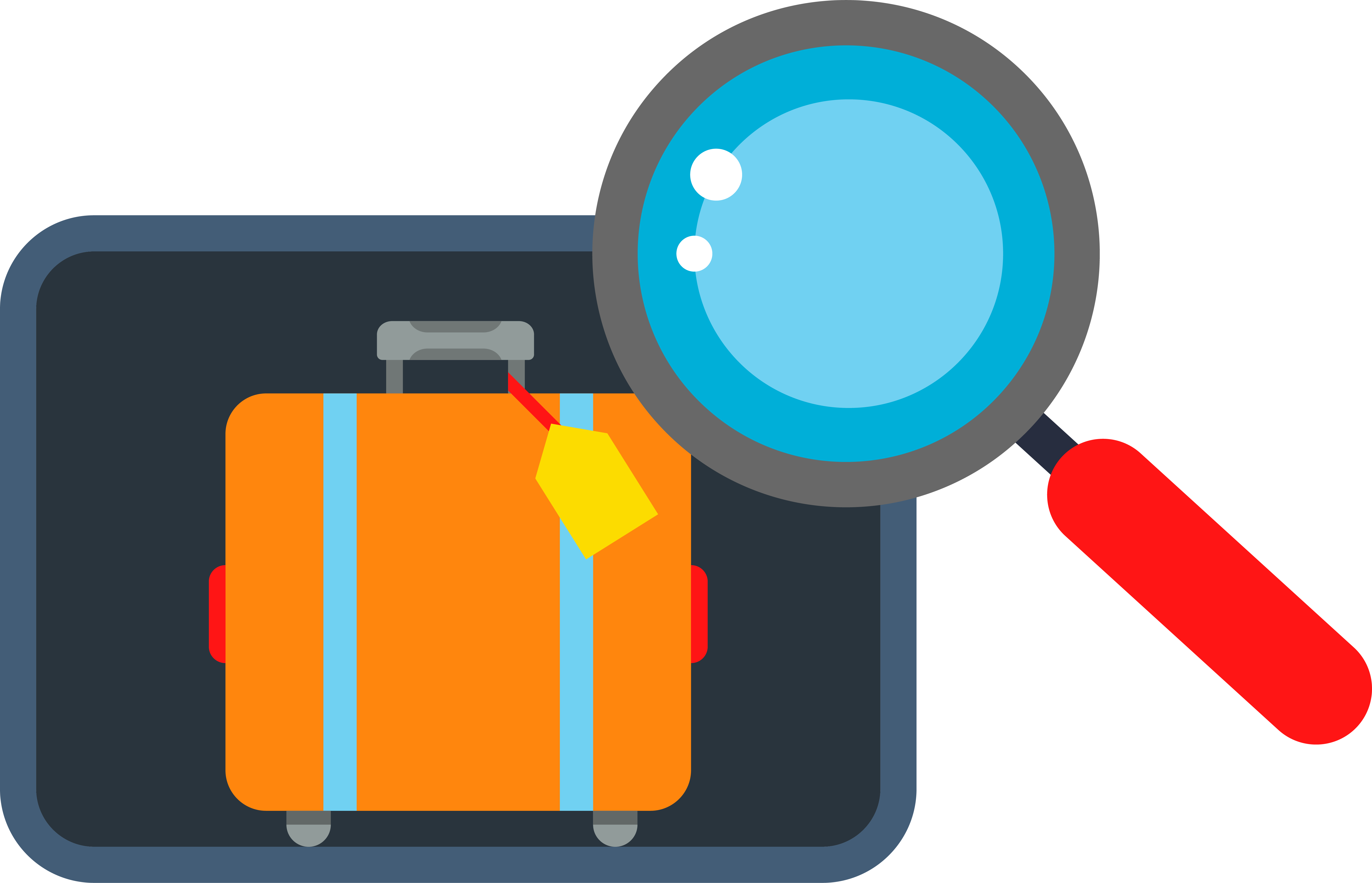 Trunk, Box, Cartoon Png Image And Clipart For Free - Icon (6175x3976)