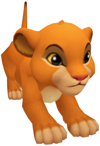 The Lion King Kopa Grown Up In Kingdom Hearts Ii - Kingdom Hearts The Lion King (328x479)