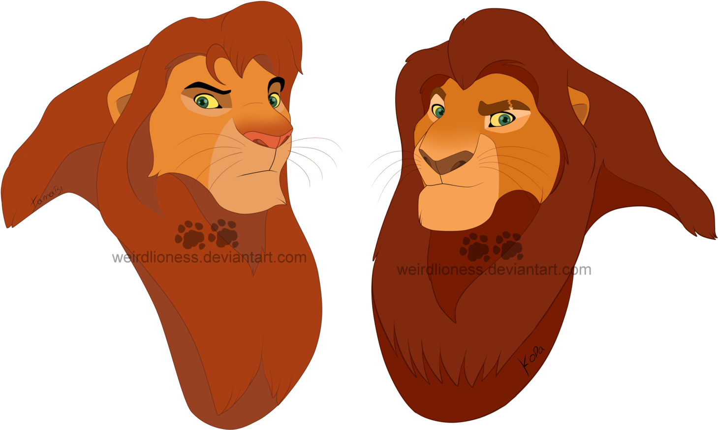 Lion Simba Nala Tanabi Mufasa - Tanabi (1600x946)