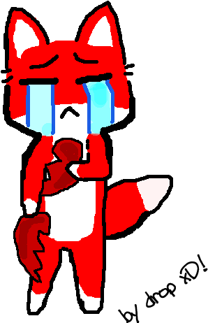 Pyong Broken Heart By Dropone - Emoticon Llorando (400x500)