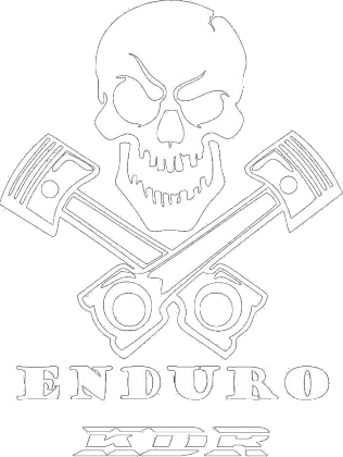 Koszulka Enduro Kdr - Pistons Engine Mechanic Death Skull Car Truck Window (316x420)