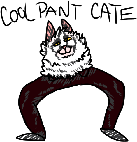 Cool Pant Cate By Kindiing - Trousers (500x500)