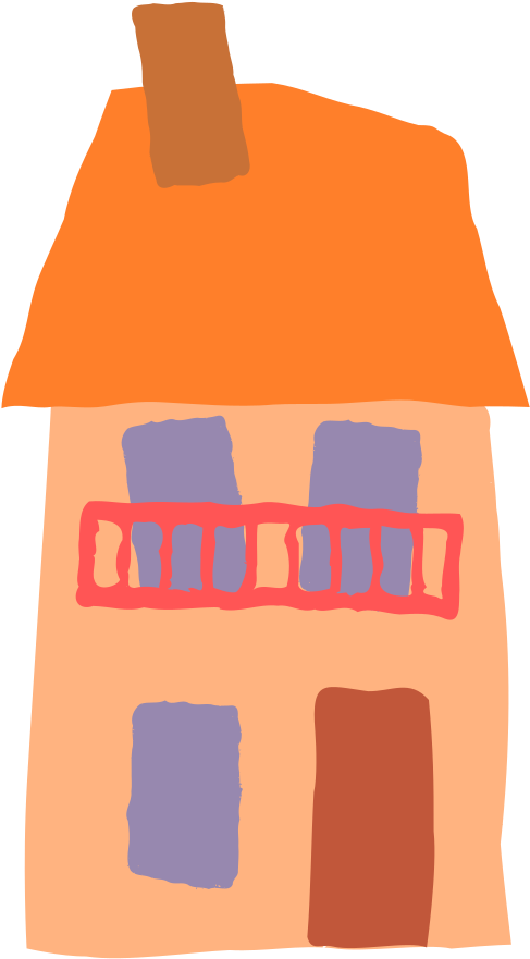 Crooked House - Clip Art (707x1000)