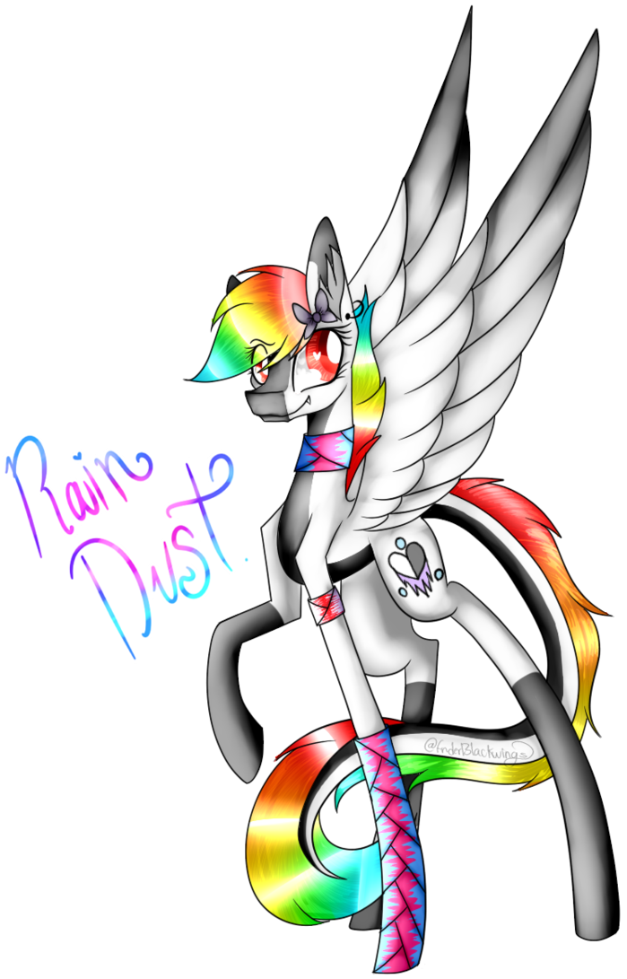 Rain Dust With The Abandon Horror Truth By Enderblackwings - Cartoon (723x1106)