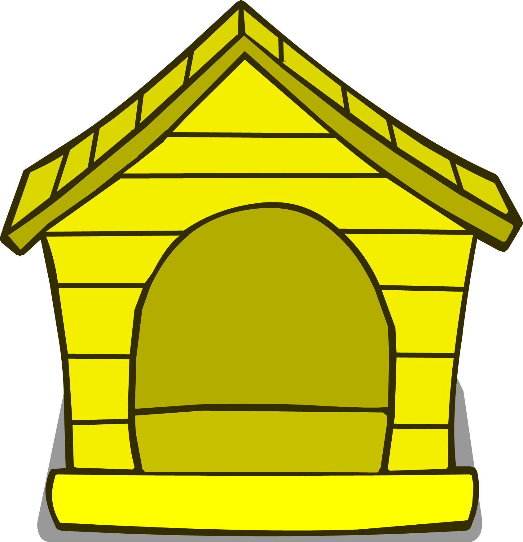 Yellow Puffle House - Kilobyte (1688x1751)