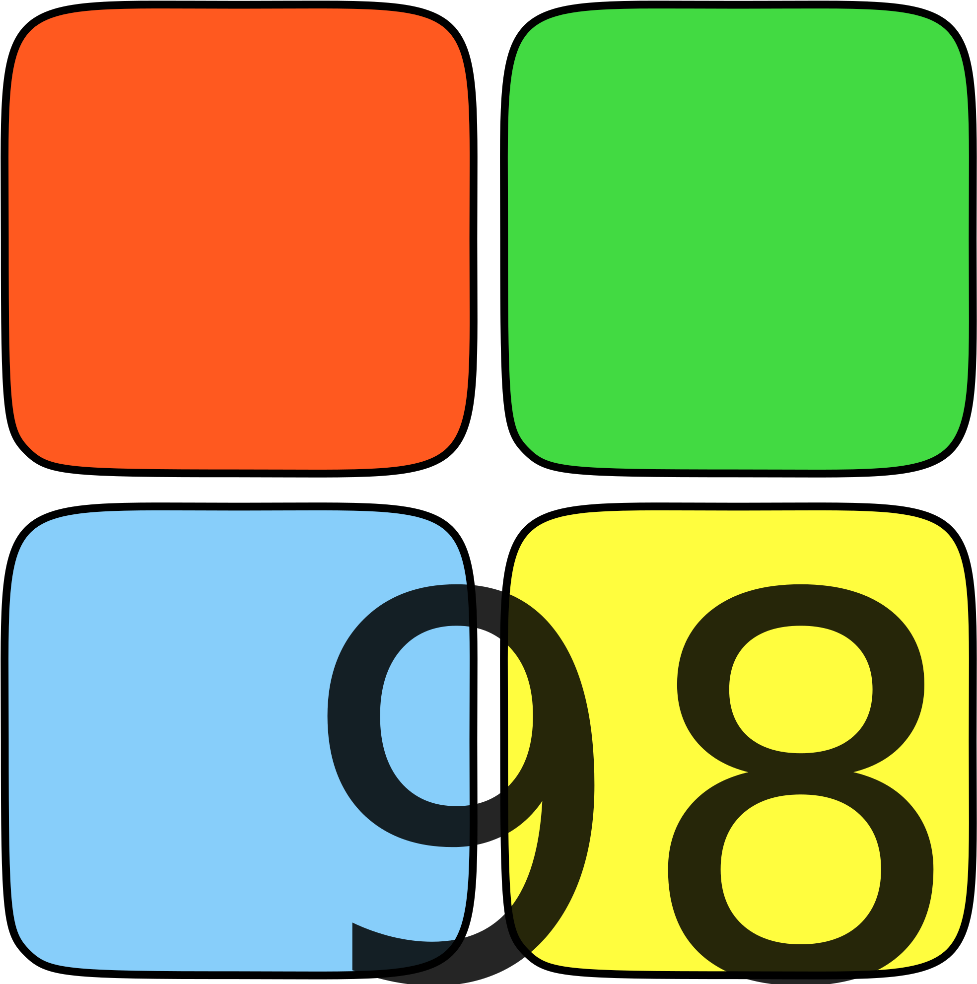Open - Windows Logo (2000x2000)