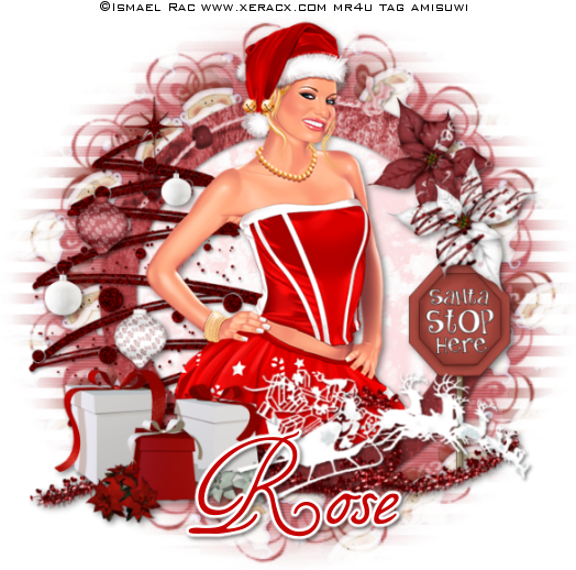 Santa Stop Here Ptu - Weiß Auf Blauer Entwurfs-weihnachtskarte Karte (540x540)