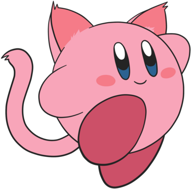Blue Eyes, Cat, And Cat Ears Image - Cat Kirby (500x417)