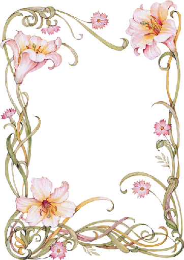 Frame - Floral Frame (362x512)