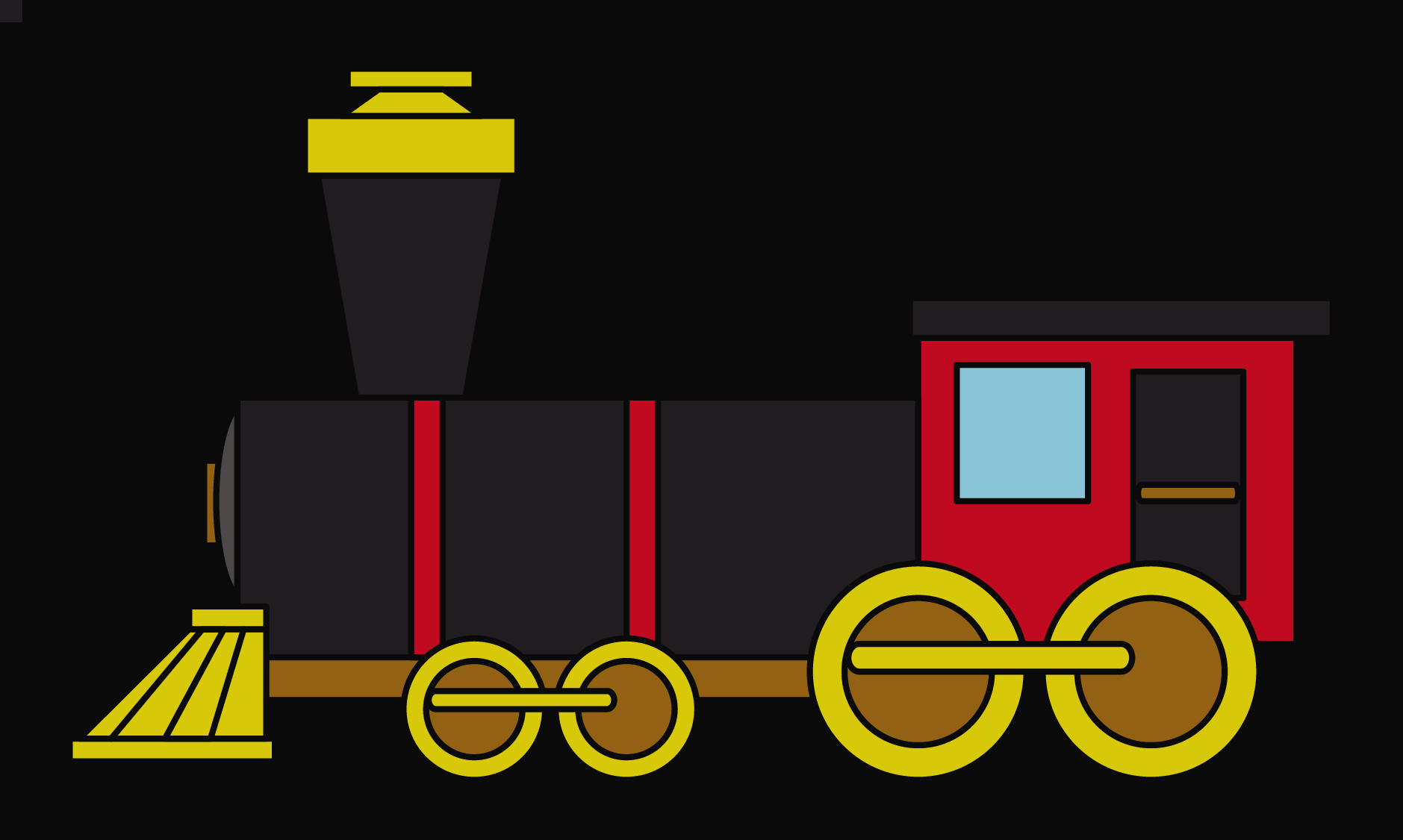 Train Cartoon Side View (1879x1126)