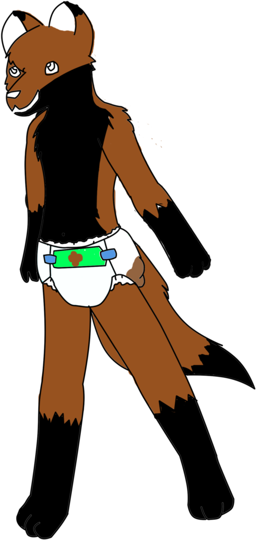 Messy Puppy By Yourfur - Cartoon (697x1145)