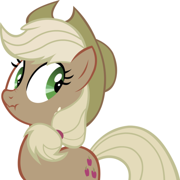 "just Going To Town Real Quick, I Uh - Applejack Chocolate Milk (602x600)