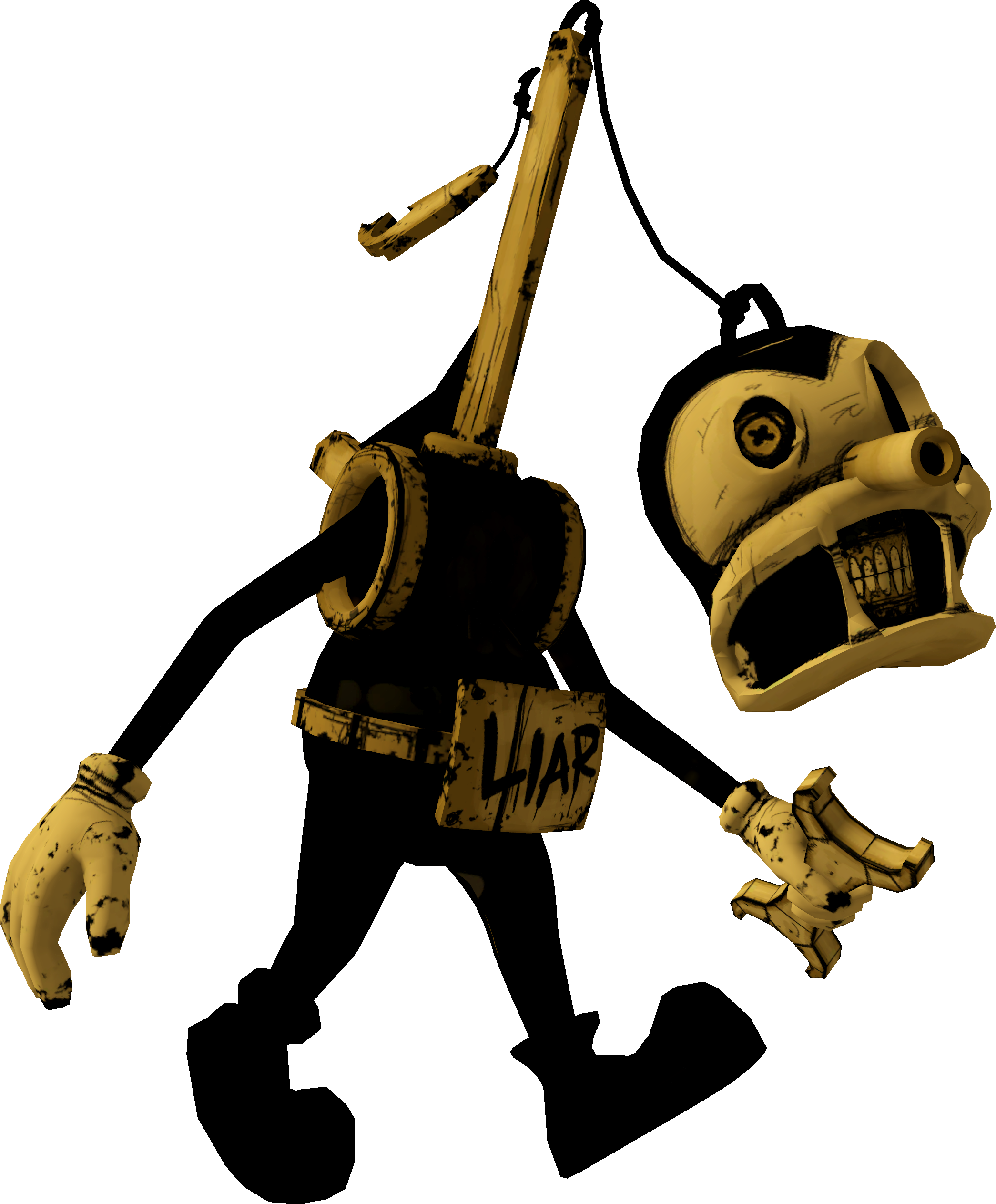 Barley - Bendy And The Ink Machine Characters (2090x2525)
