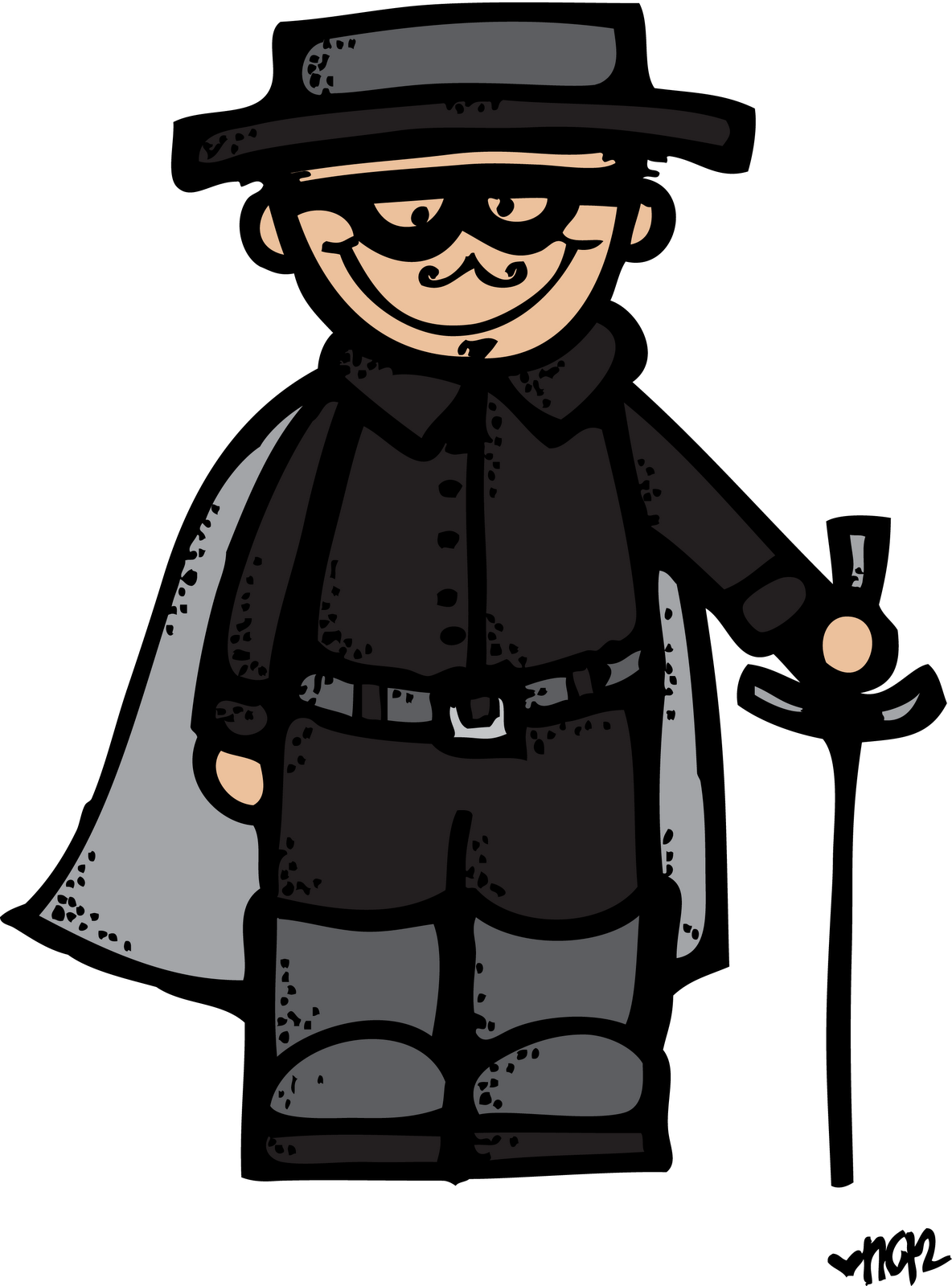 Melonheadz Clipart Movie Star - Melonheadz Halloween Clip Art (1184x1600)