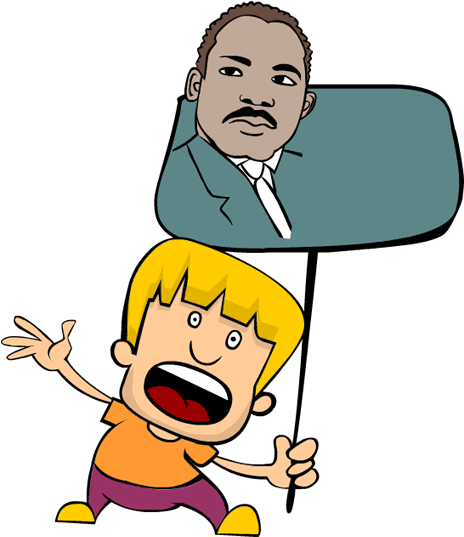 Martin Luther King Jr Clipart Cliparts Of Martin Luther - Martin Luther King Jr. Day (600x630)