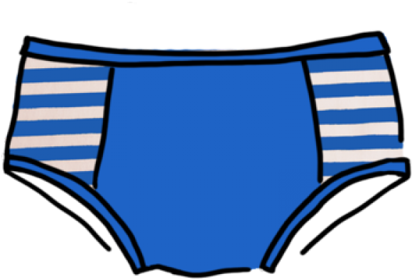 Stripe Clipart Underpants - Trousers (640x480)