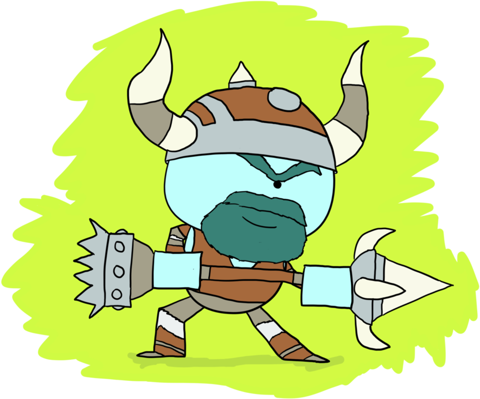 Vraxx The Viking By Clunse - Drawing (976x819)