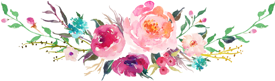 Transparent Peonies Flowers Watercolor (970x284)