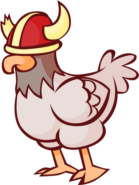 Chicken Viking By Ekarasz - Chicken (512x642)