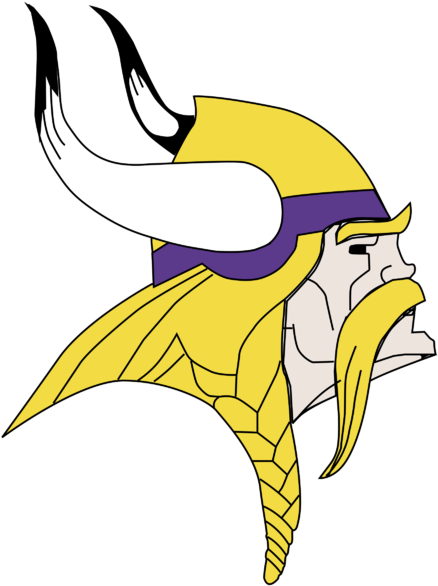 Minnesota Vikings Logo Png Transparent Svg Vector Freebie - Vikings Logo Coloring Pages (800x600)