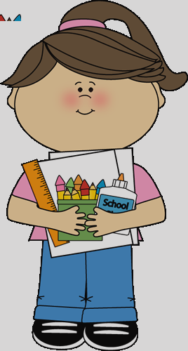 Classroom Job Clip Art Class Monitor Clipart - Supplies Monitor Clip Art (268x500)