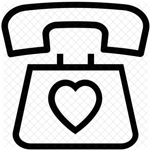 Telephone Icon - Love (512x512)