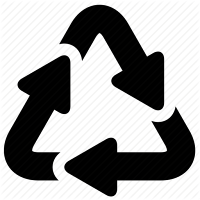 Recycled Waste - Recycling Icon (400x400)
