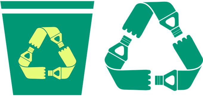 Recycling Sign Recycle Deposit Bottle Retu - Recycle Symbol (680x340)