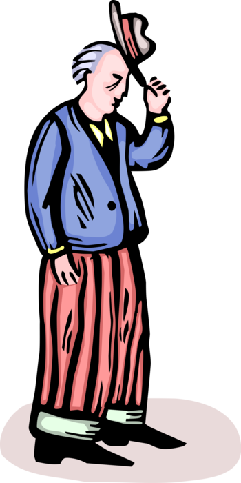 Vector Illustration Of Retired Elderly Senior Citizen - Vector Illustration Of Retired Elderly Senior Citizen (350x700)