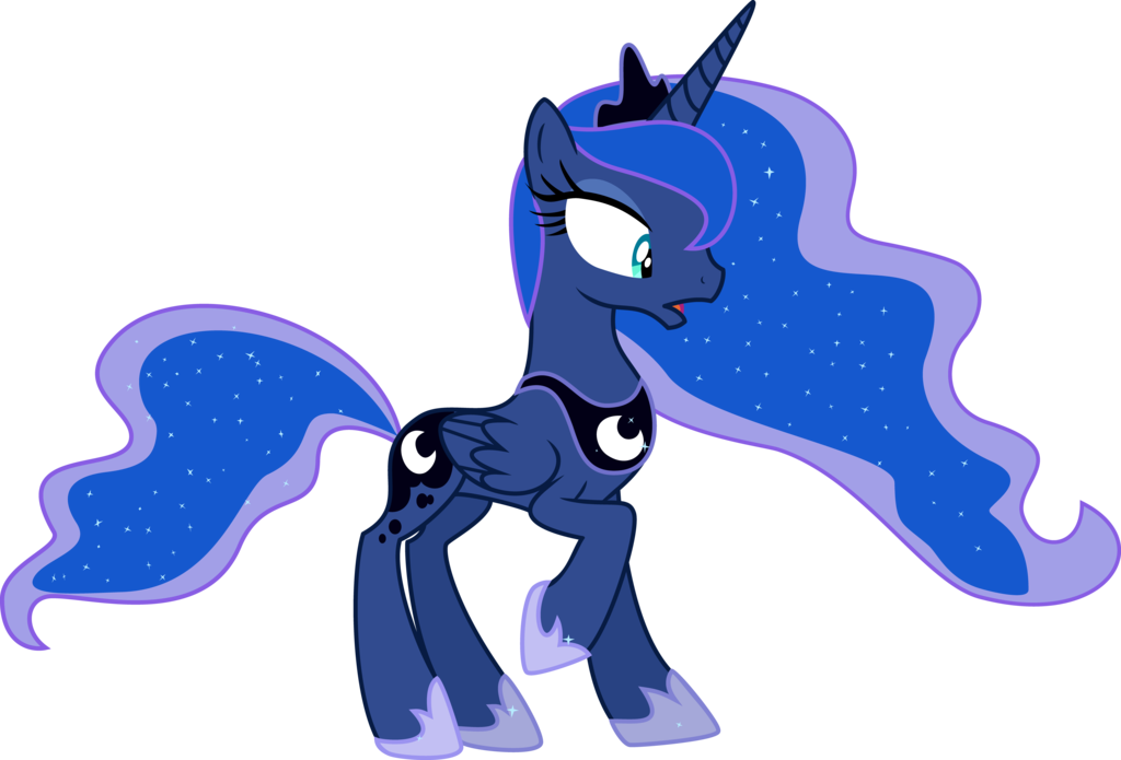 Questioning Luna By Chezne - Princess Luna Walking (1024x695)