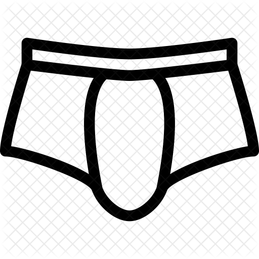 Underwear Icon - Boxer Underwear Clip Art (512x512)