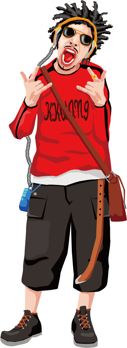 Rap Boy 1500*1501 Transprent Png Free Download - Rapping (1500x1501)