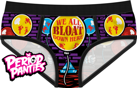 Harebrained Period Panties We All Bloat Down Here Briefs - Period Panties (480x311)