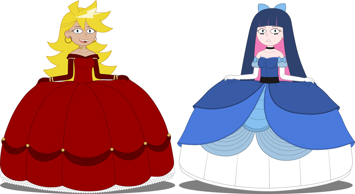 Panty And Stocking By Nfc2005 - Skirt (1207x662)