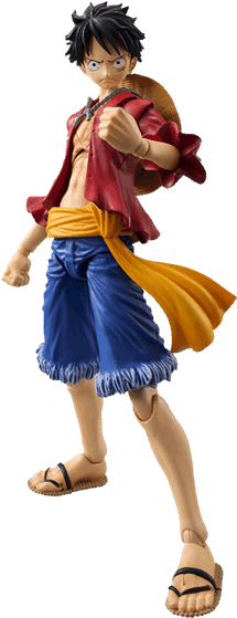 Monkey D Luffy Variable Action Heroes Megahouse Figure - Monkey D Luffy Grandista (600x600)