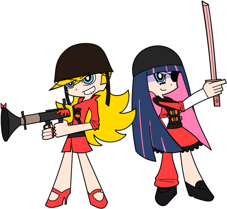 Tf2 Panty And Stocking By Airedaledogz - Tf2 Panty And Stocking (900x706)