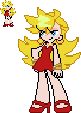 Panty Sprite By Stocky6493 - Mugen Panty And Stocking (384x384)