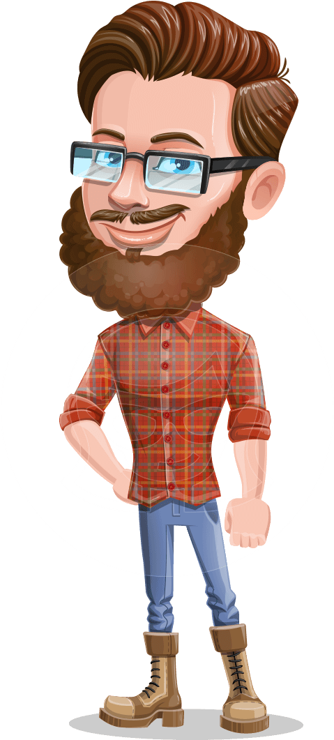 Zander Smartbeard - Cartoon Characters With Beard (957x1060)