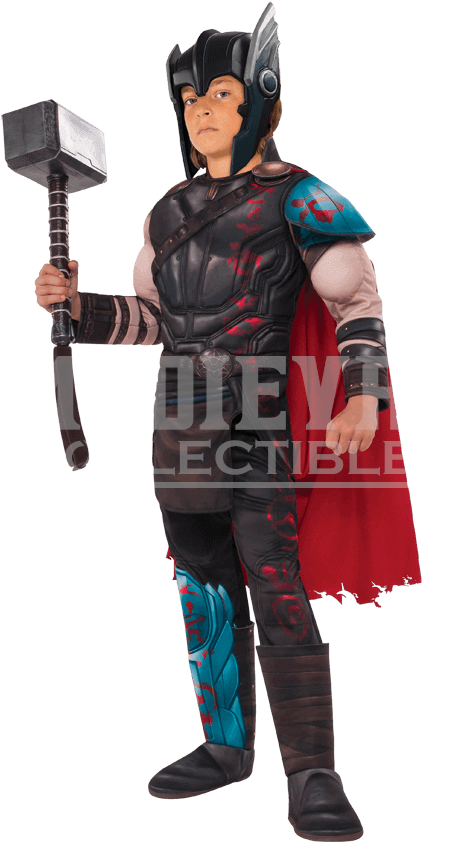 Kids Gladiator Thor Deluxe Costume - Thor Ragnarok Costume Kids (850x850)