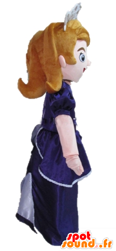 Queen Mascot Cartoon Princess - Stuffed Toy (600x600)