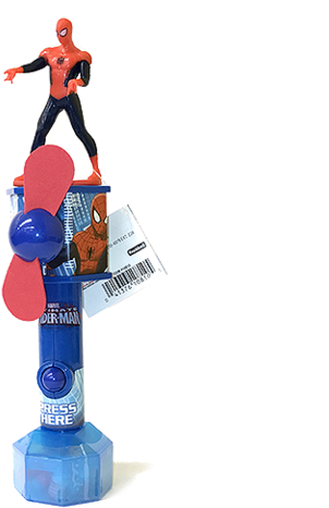 Spiderman Fan Candy Toy - Figurine (480x480)