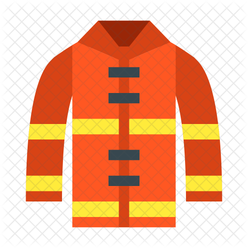Fireman Coaat Icon - Firefighter (512x512)