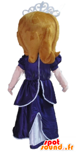 Queen Mascot Cartoon Princess - Doll (600x600)