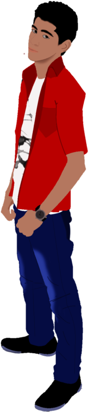 Cartoon Character Render By The3bkareno - Render Cartoon (774x1032)