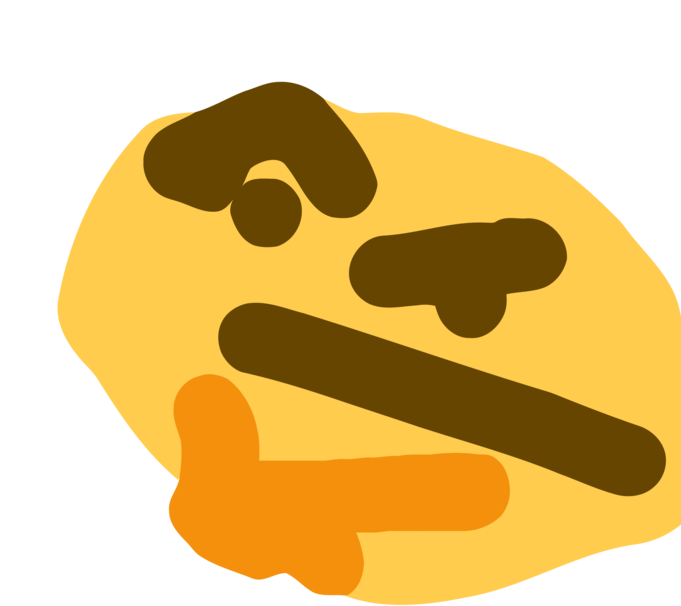 How Can Samfag Posts Have Dozens Of Upvotes In Mere - Distorted Thinking Emoji (680x680)