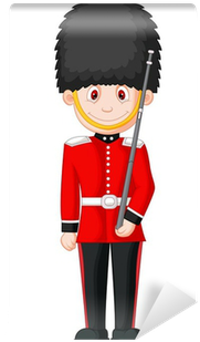 Illustration Of A British Royal Guard Wall Mural • - Royal Guards Clip Art (400x400)
